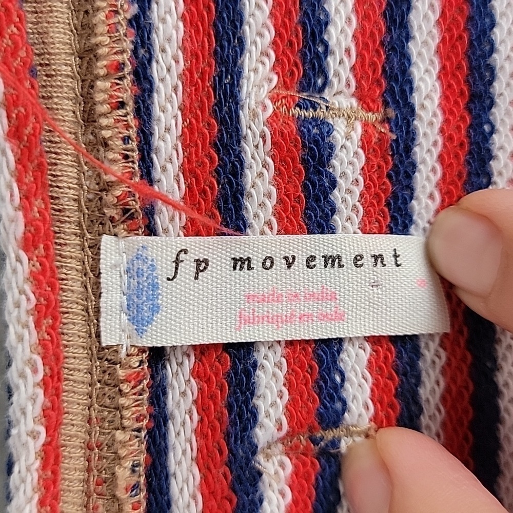 Free People Movement Summit Graphic Tee Womens Large Oversized Longl - Picture 4 of 11